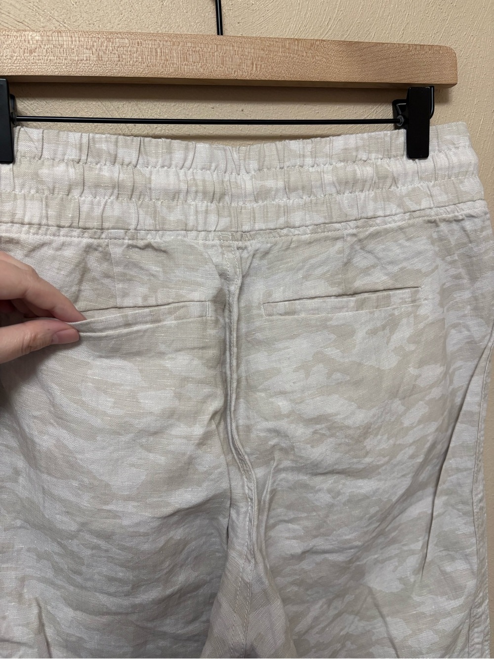 Athleta Cabo Tide Linen Jogger 100% Linen Size 6 NWT New - Picture 11 of 14